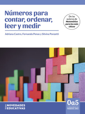 cover image of Números para contar, ordenar, leer y medir